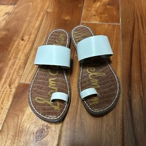 White Sam Edelman Margit Sandal